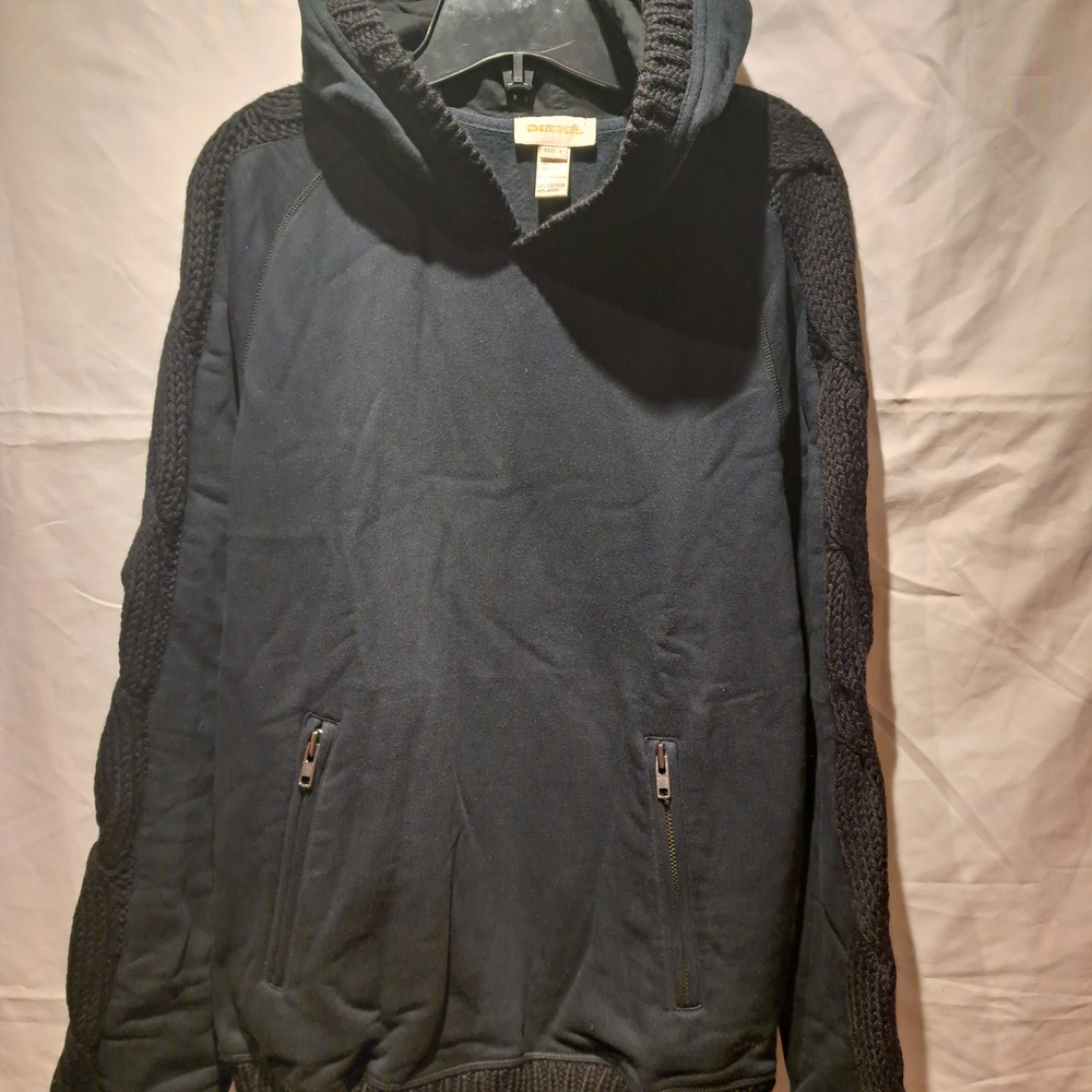 Diesel Black Wool-Blend Sweater